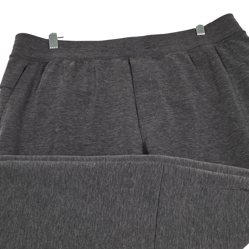 Lululemon Mens XL Gridliner Fleece Jogger Pants Heather Black M5AF7S Technical